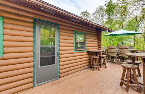 Game Room, Hot Tub! Cabin 9 Mi to Big Boulder Mtn - Foto 27