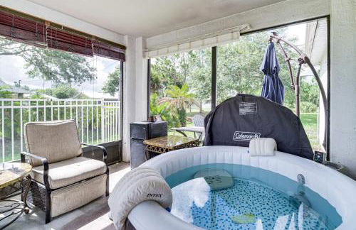 Pet Friendly, Hot Tub, 8ml to Beach, 7ml to Sebastian - Foto 13