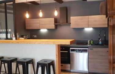 Lodge-Sagne une ferme rénovée au cœur du Cantal à proximité de la station de ski du Lioran - Photo 14