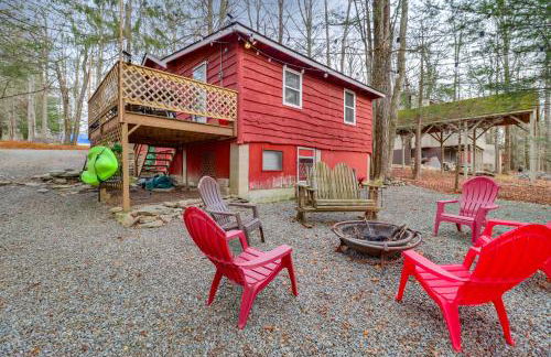 Cozy Lake Wallenpaupack Cabin with Community Perks - Foto 1