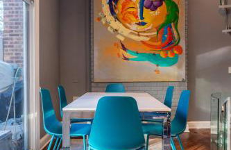 3-Story Townhome Free Parking Private Patio Washer-Dryer - Foto 25