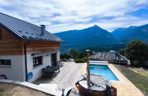 Chalet de montagne, Piscine avec vue et bain nordique - Foto 4
