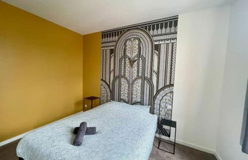 Séjour Art Nouveau au coeur de Wazemmes - Foto 24