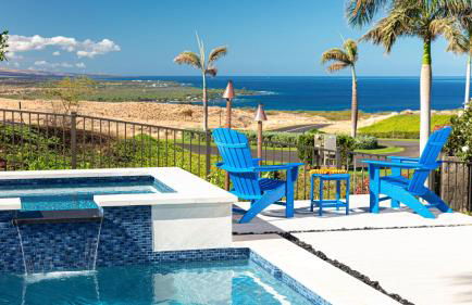 ❤PiH❤ BLUE SERENITY ~ Sleeps 14 ~ Private Pool Spa Detached Ohana Suite - Foto 4