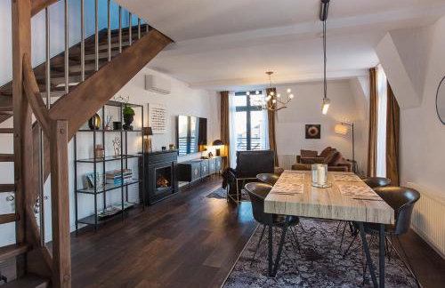 Loft Gryfita - butikowy z kominkiem, blisko plaży, 2-poziomowy - Foto 16