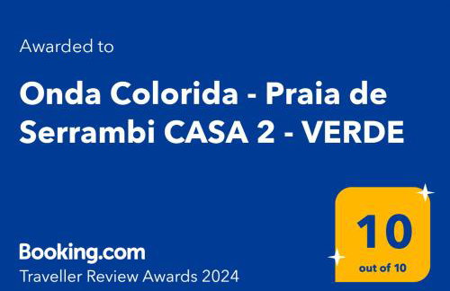 Onda Colorida - Praia de Serrambi CASA 2 - VERDE - Photo 2