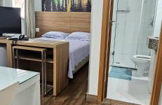 Lindo Flat localizado no 7º andar do Hotel S4 - Águas Claras - Brasília - Foto 14