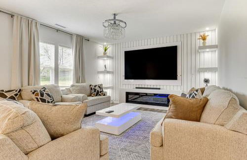 16 Mi to Indianapolis Group Getaway with Pool Table - Foto 1