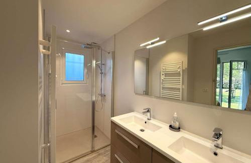 Villa rénovée avec jardin à Petit-Piquey - Proche Bassin et Océan, 3 chambres, 2 terrasses, Wi-Fi - FR-1-736-4 - Photo 14