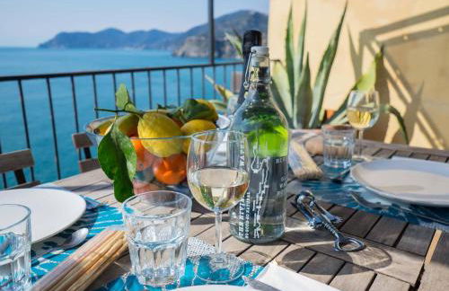 La Lampara Sea View Terrace Apartment With AC - Foto 13