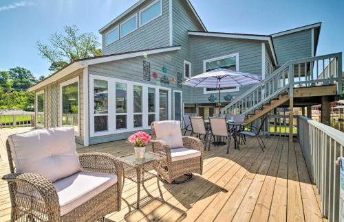 Bright Home with Dock on Lake Conroe! - Photo 1