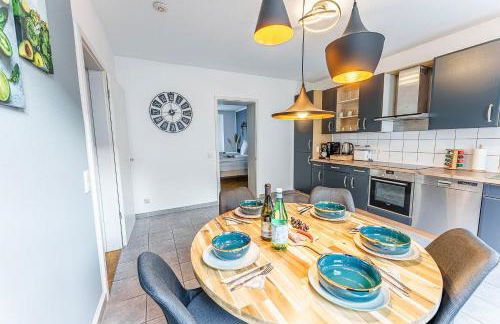 Große Terassen-Wohnung mit Grill, Playstation 5, Billardtisch und Massagesessel - Foto 27