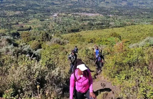 Trilha pela floresta de Kimakia - Foto 2