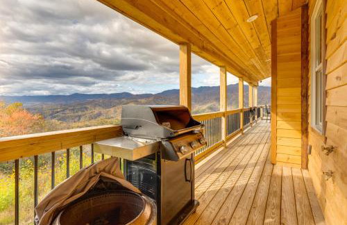 Blue Ridge Mountain-View Cabin with Hot Tub and Deck! - Foto 30