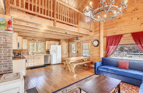 Aspen's Run: 3 br log cabin, wood stove, deck, firepit, window a/c by Stowe Country Homes - Foto 1