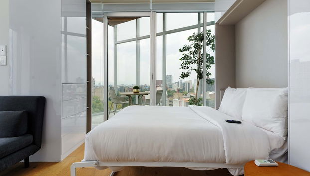 w Radiant Loft w Perfect View in Roma Norte - Foto 2, Habitación