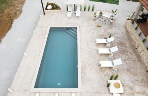 Stone villa Halepa panoramic view, private pool,big garden & quiet - Foto 28