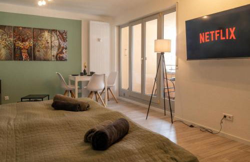 Home Shanti - Studio, Südvorstadt, Balkon, TV - Foto 28