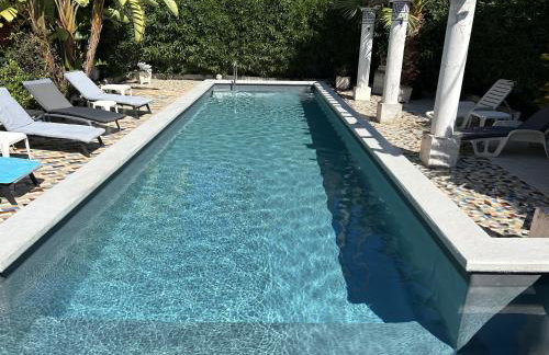 Très beau Studio lumineux dans Villa avec piscine - Foto 63