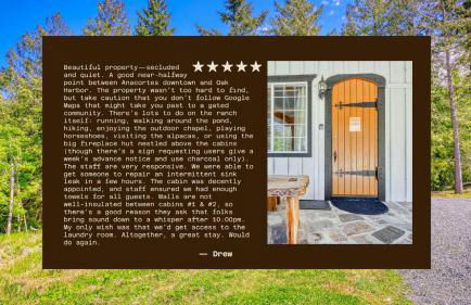 Cozy Private Ranch Cabin Whistle Lake Sleeps 6 - Foto 39