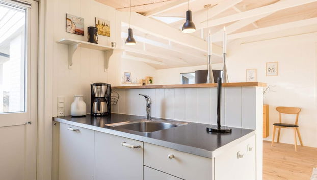 5 Person Holiday Home in Hvide Sande - Foto 4, Cocina privada