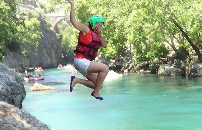 Tour misto: canyoning, rafting, zipline, da Alanya-Side-Antalya - Foto 8