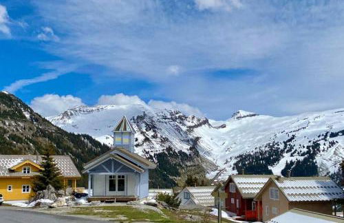 Vue panoramique sur les montagnes plein Sud - T2 Skis aux pieds, Piscine & Spa - Foto 38