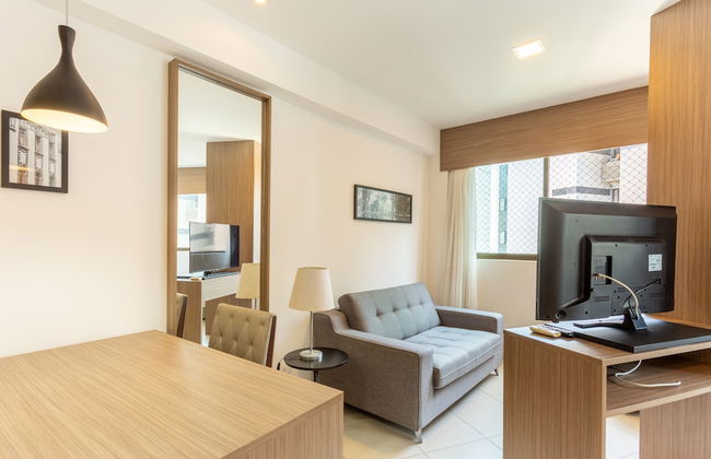 Lindo Flat no Beach Class Santa Maria em Boa Viagem - Foto 55