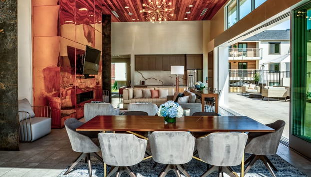 Sala de estar do lobby