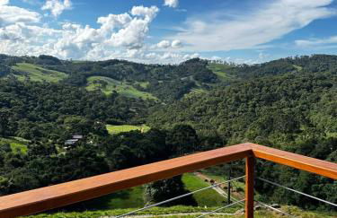 Cabana Nórdica com Maravilhosa Vista da Serra - Foto 24