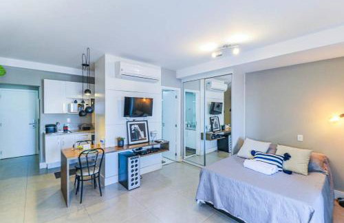 Studio Completo - Habitarte Verde no Brooklin com Garagem - Foto 17