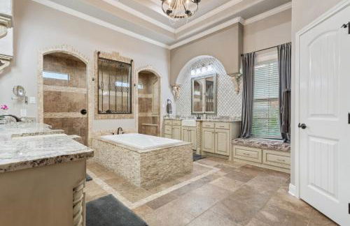 Noble Prairie Lux Estate Pool Spa Garden Venue Fireplace Themed Rooms - Foto 42