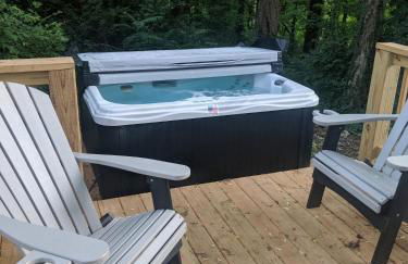 Thomas Cabin Forest Tiny Cabin With Hot Tub - Foto 11