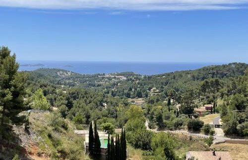 Haut de villa, vue mer panoramique - Foto 1