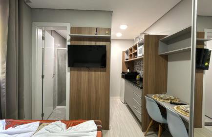 4- Studio para casal. Ótima Localização - Foto 1