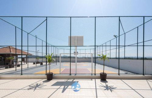 Apartamentos em Bal Piçarras 150 M DA PRAIA com SACADA, WI-FI, PISCINA, PORTARIA 24h, PLAYGROUND e vaga de GARAGEM - Foto 10