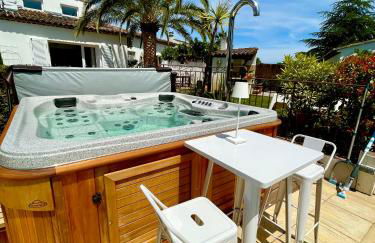 Villa provençale, Golfe Saint Tropez, Climatisée 12 pers, 4 suites, Piscine chauffée, Hammam, Spa, Billard, Pétanque, Wifi professionnel haut débit - Foto 4