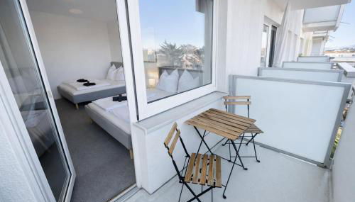 Stilvolles Apartment für bis zu 4 Gäste - Küche & Balkon - Foto 3