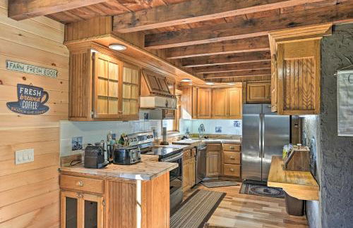 Unadilla Cabin on 50 Acres and Fire Pit and Creek - Foto 9