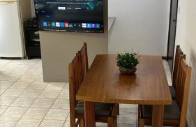 Espaçoso 1 d perto do mar com vaga - Foto 12