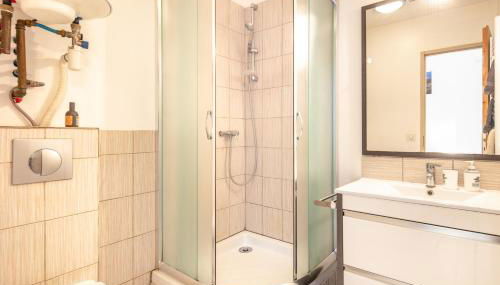 Studio 4 Vercors - Terrasse et parking Privé - Foto 5, Shower