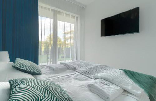 Nadmorski Apartament z dostępem do basenu, sauny, jacuzzi i ogródkiem przy plaży 114 Rezydencja Niechorze - Foto 8