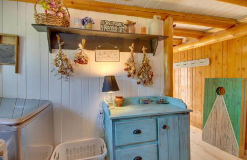 Trout Ponds and Sauna Unique Log Cabin in Freedom - Foto 13