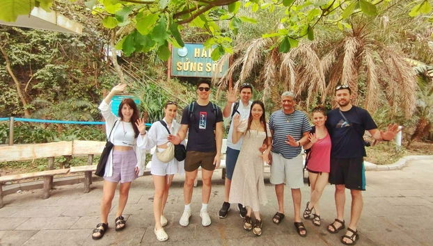 About to enjoy the Ha Long Bay Tour