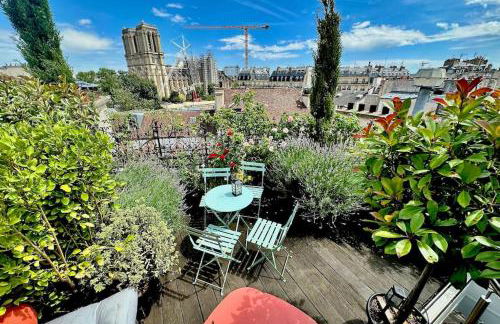 Rooftop Triplex with Garden at Notre Dame - Foto 1