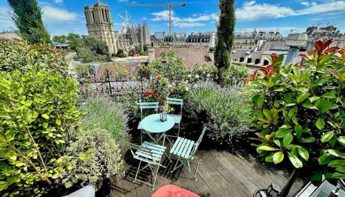Rooftop Triplex with Garden at Notre Dame - Foto 1