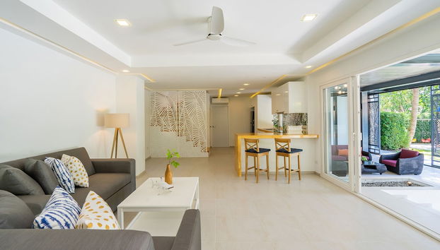 Sitzecke in der Lobby