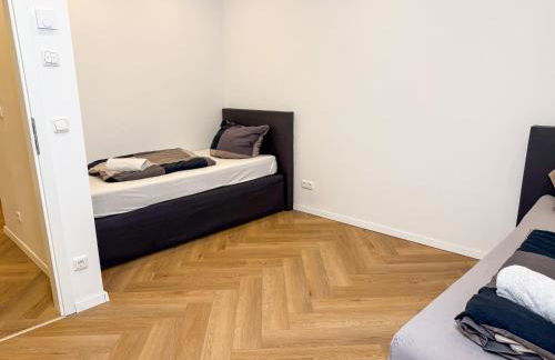 Ruhr Business Apartments Essen Apartment mit 5 Einzelbetten Privat Parkplatz - Foto 9