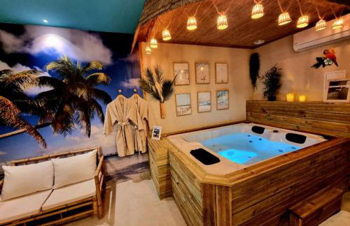 Les Spas de la Mer, Appart&Spa Aloha, 100m de la plage, Plein cœur du Grau - Photo 36