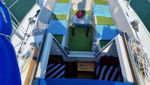 VOILIER AU SOLEIL LEVANT - Foto 3